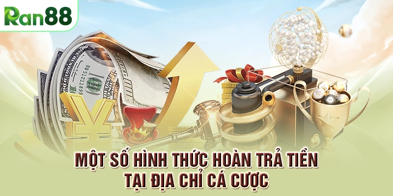 Hoàn trả tiền RAN88 cực khủng cho cược thủ tại nhà cái 2 Một số hình thức hoàn trả tiền tại địa chỉ cá cược