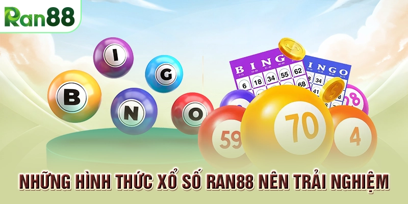 loại hình xổ số tại ran88